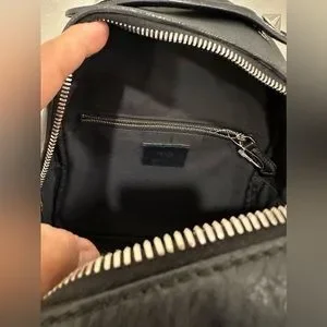 Beautiful Authentic black Fendi leather backpack Fendi | Bags | Beautiful Authentic Black Fendi Leather  main image 3